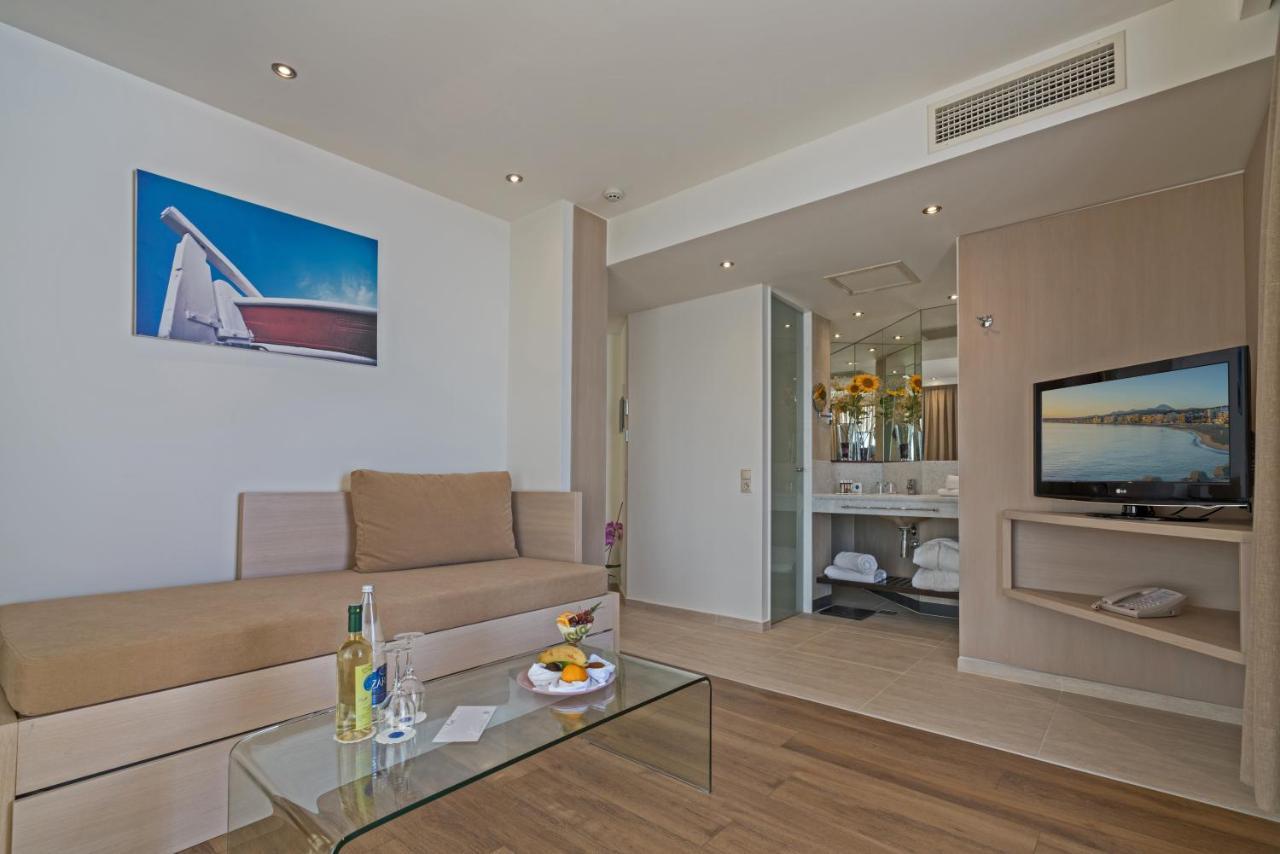 Kriti Beach Hotel Rethymno  ภายนอก รูปภาพ