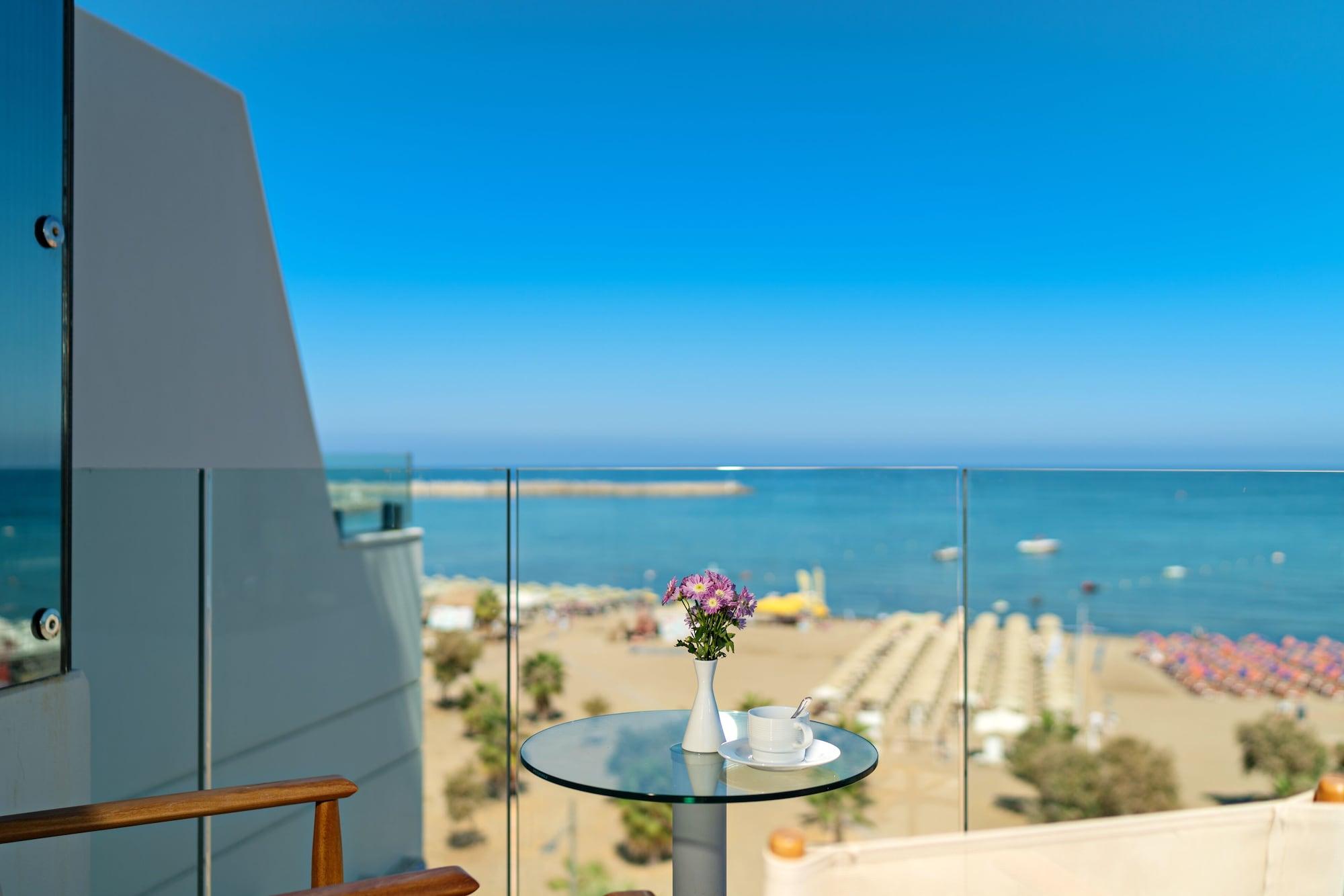 Kriti Beach Hotel Rethymno  ภายนอก รูปภาพ