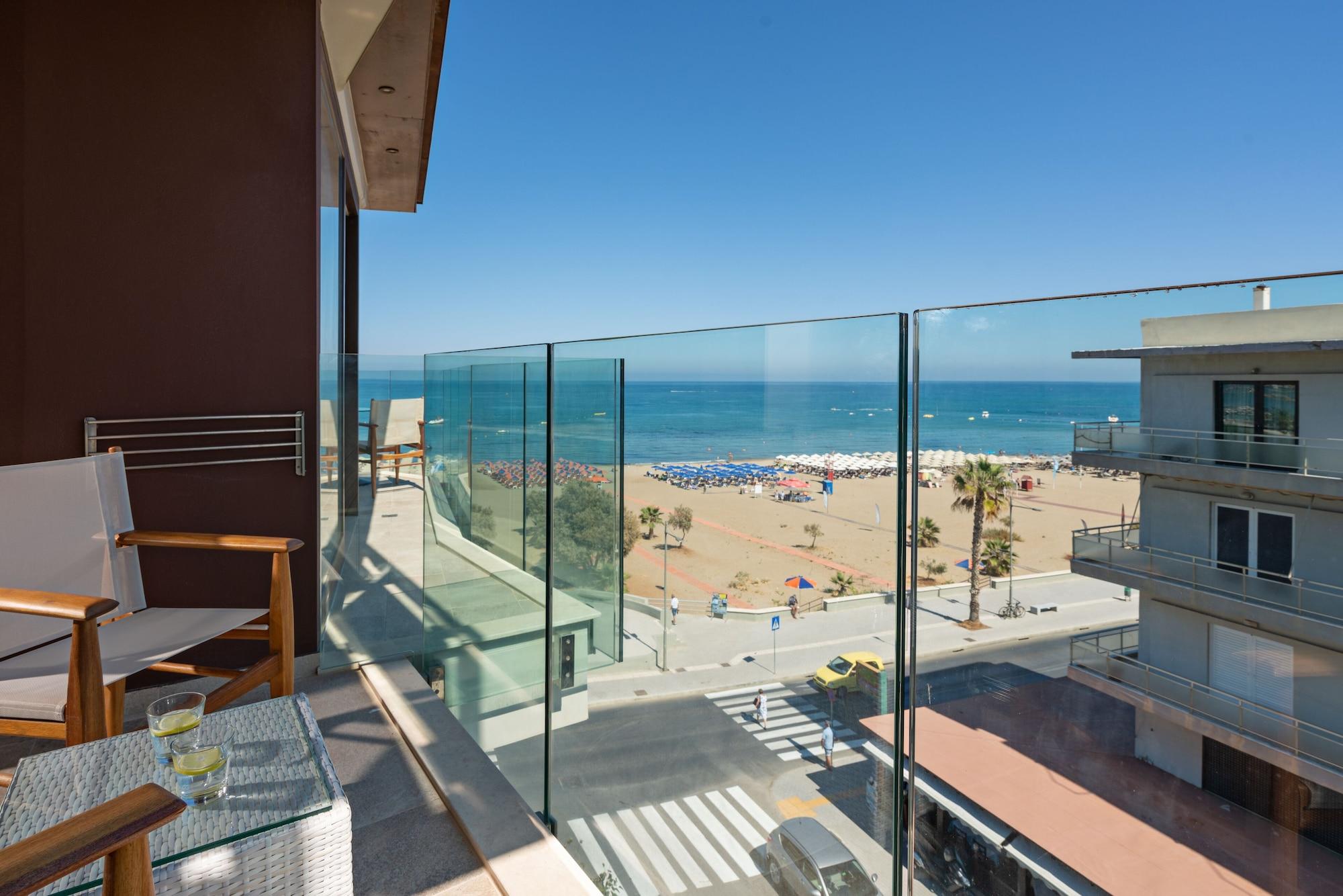Kriti Beach Hotel Rethymno  ภายนอก รูปภาพ