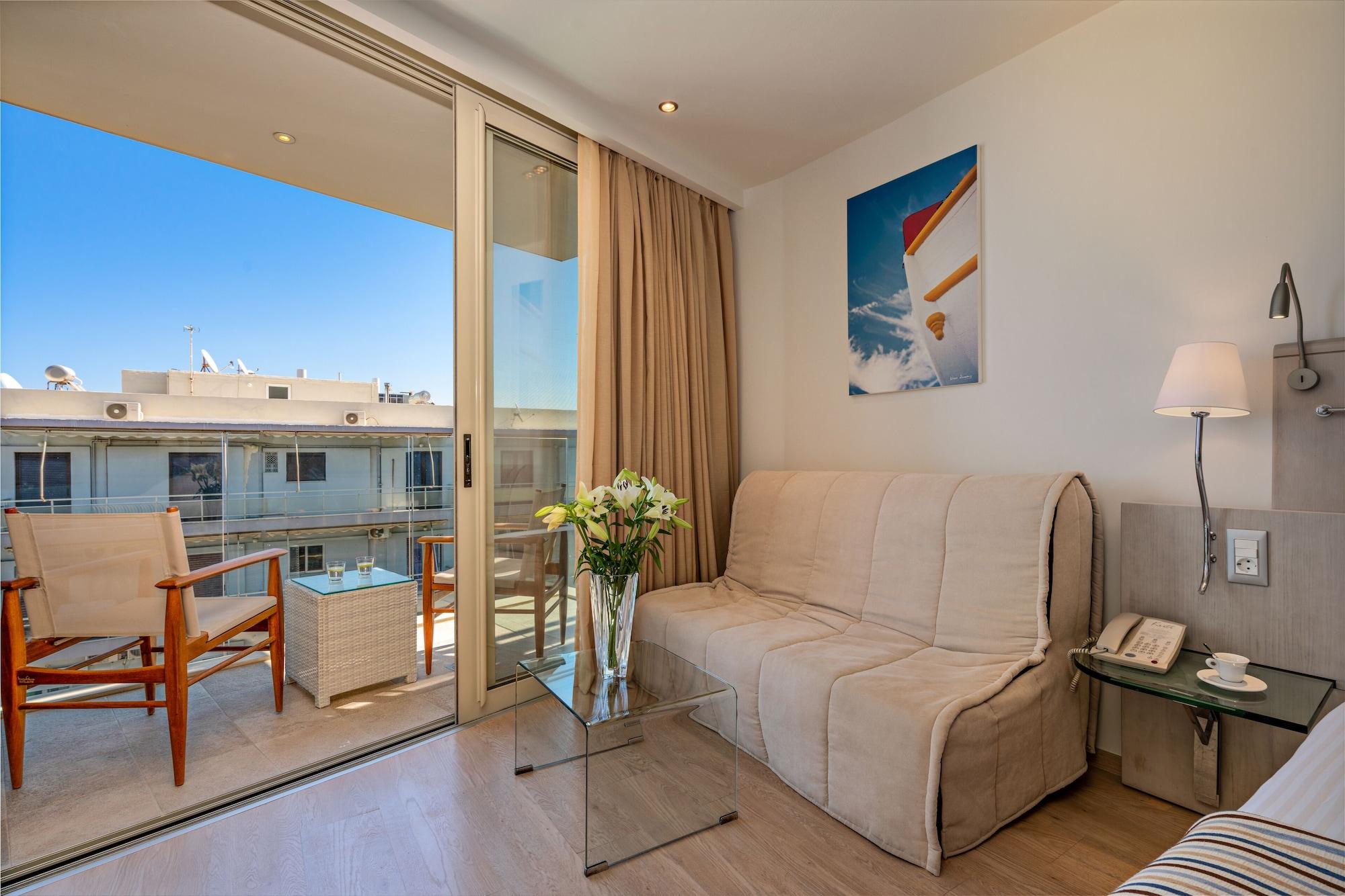 Kriti Beach Hotel Rethymno  ภายนอก รูปภาพ
