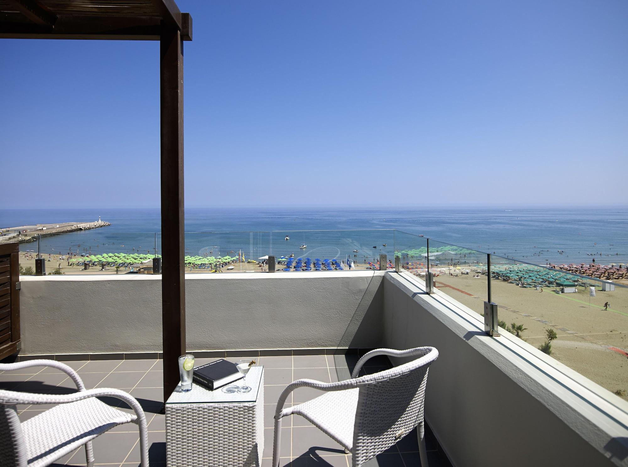 Kriti Beach Hotel Rethymno  ภายนอก รูปภาพ