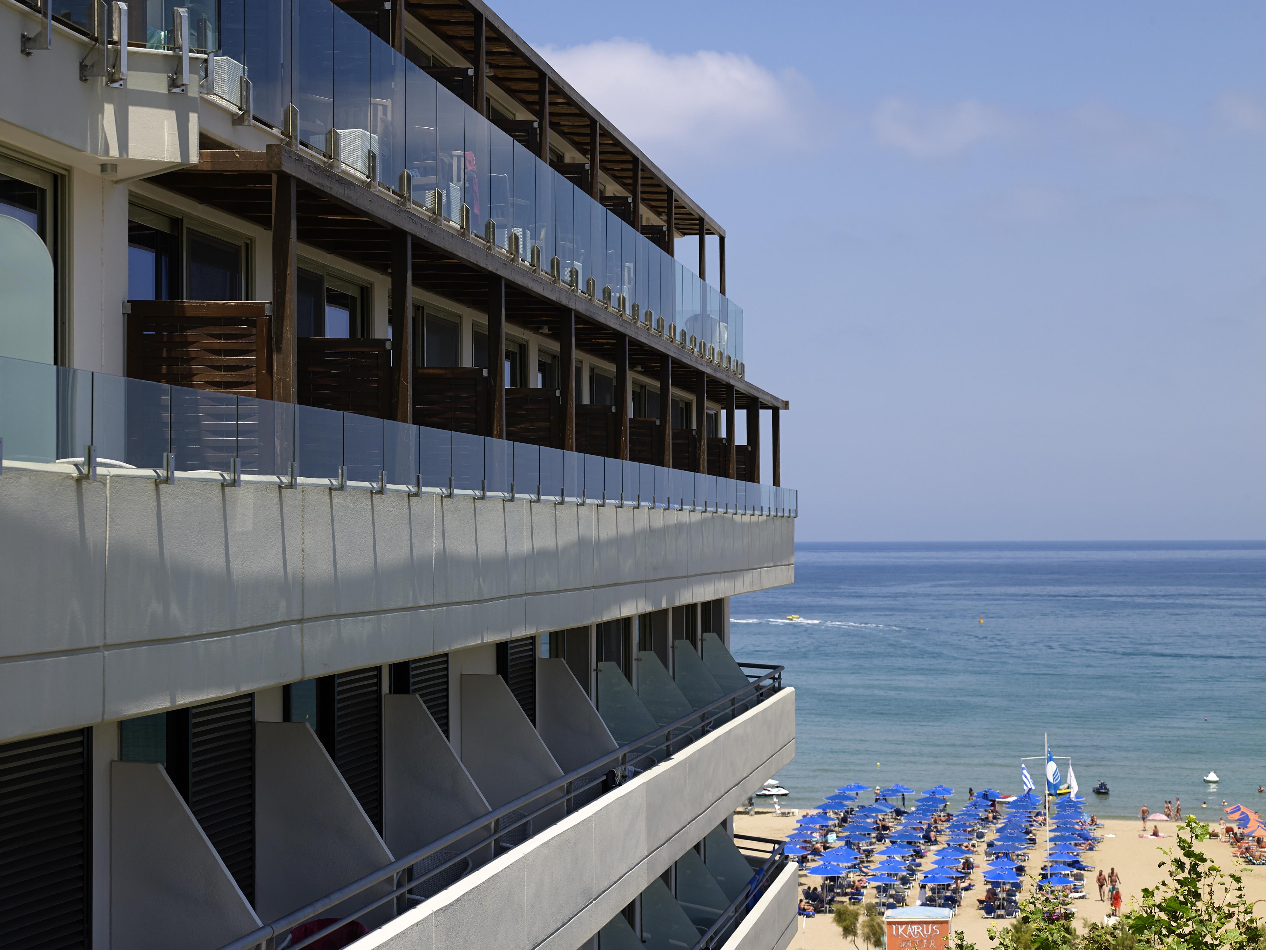 Kriti Beach Hotel Rethymno  ภายนอก รูปภาพ