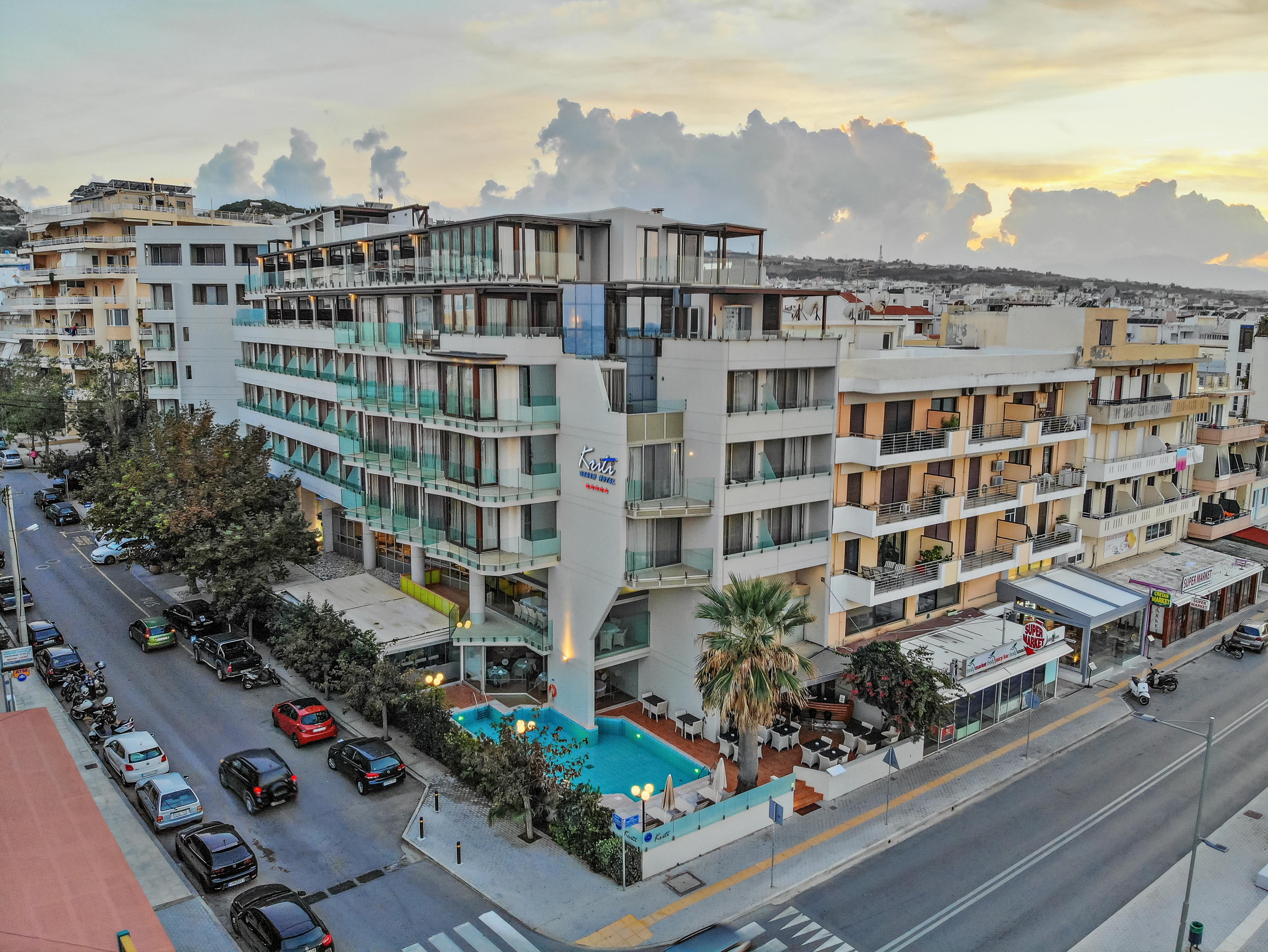 Kriti Beach Hotel Rethymno  ภายนอก รูปภาพ