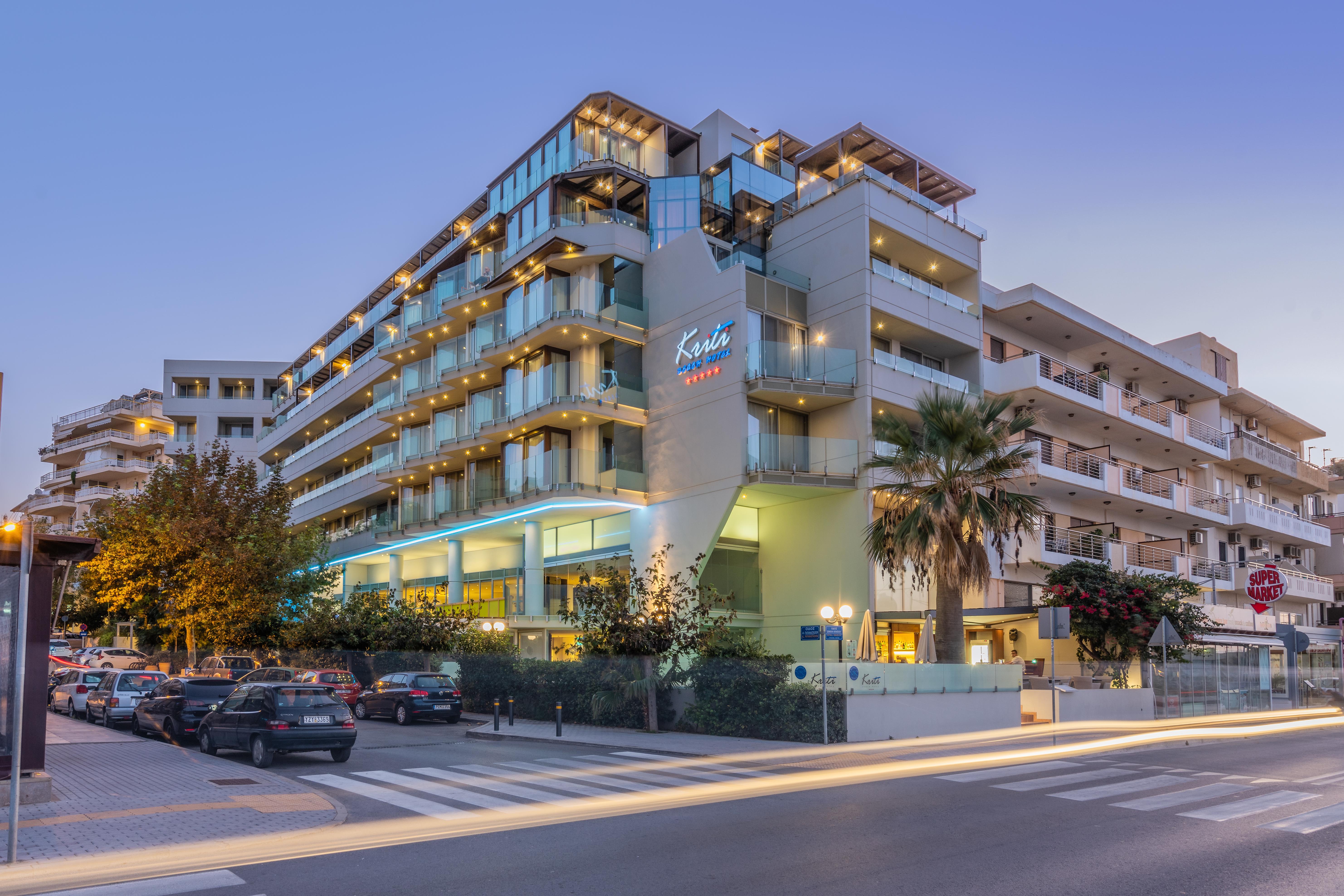 Kriti Beach Hotel Rethymno  ภายนอก รูปภาพ