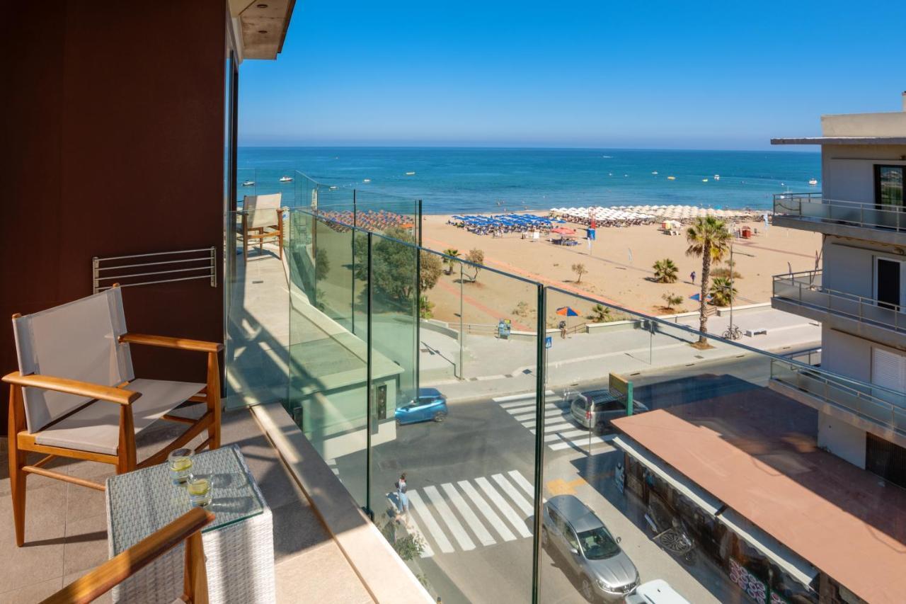 Kriti Beach Hotel Rethymno  ภายนอก รูปภาพ